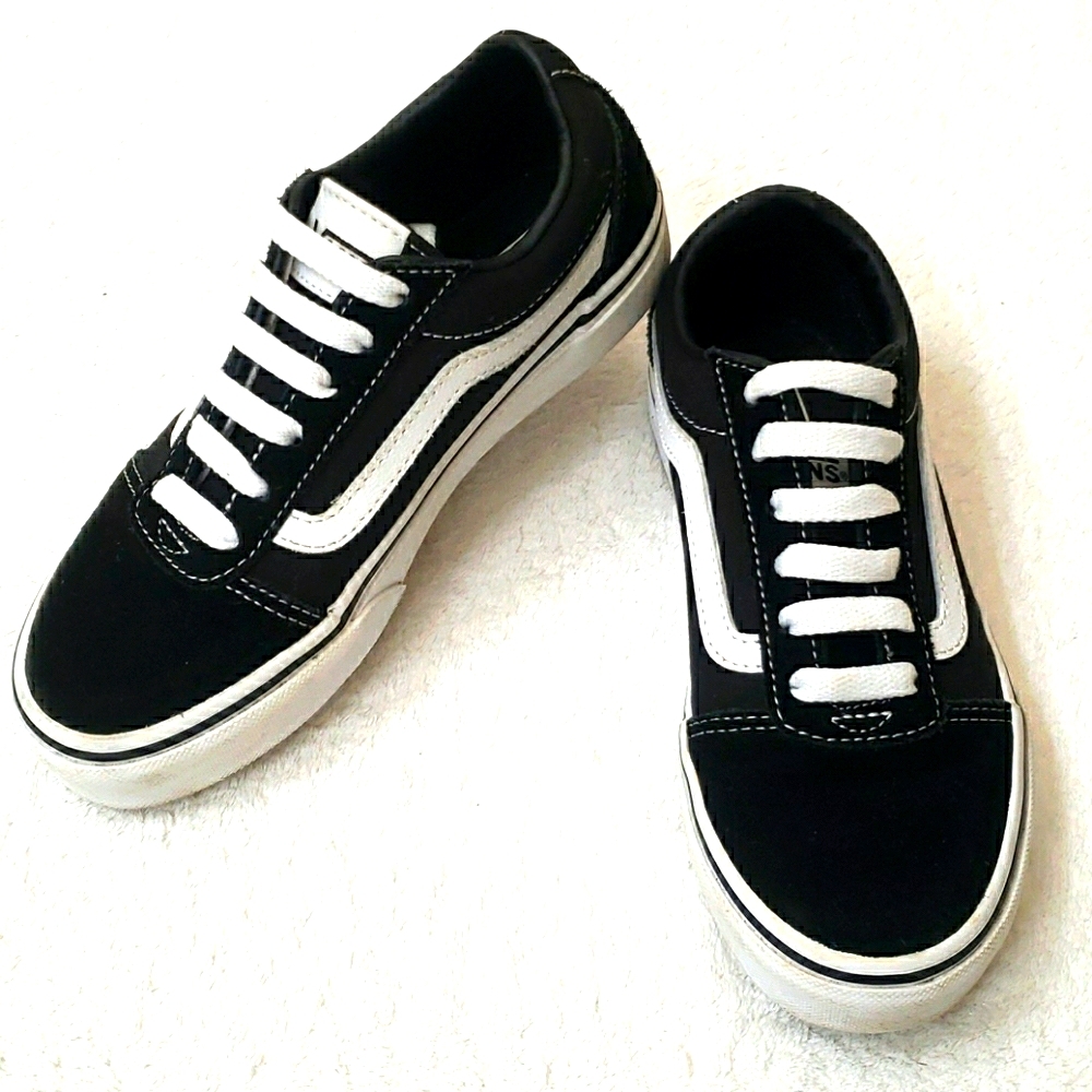 Van's Old Skool US youth 2 black and white